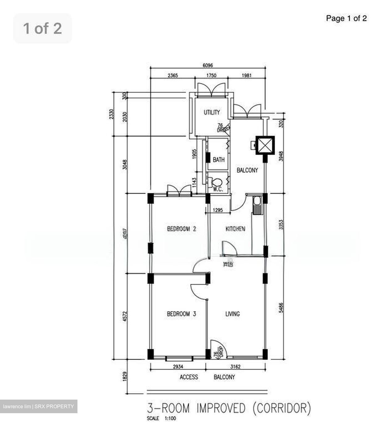 Blk 3 Beach Road (Kallang/Whampoa), HDB 3 Rooms #520925411